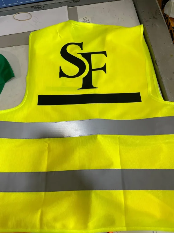 Impression sur vêtements professionnels