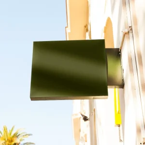 Enseignes drapeaux au Maroc