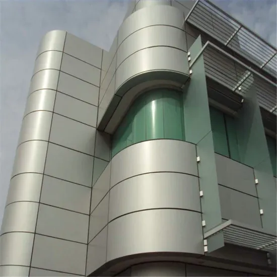 Habillage en Alucobond