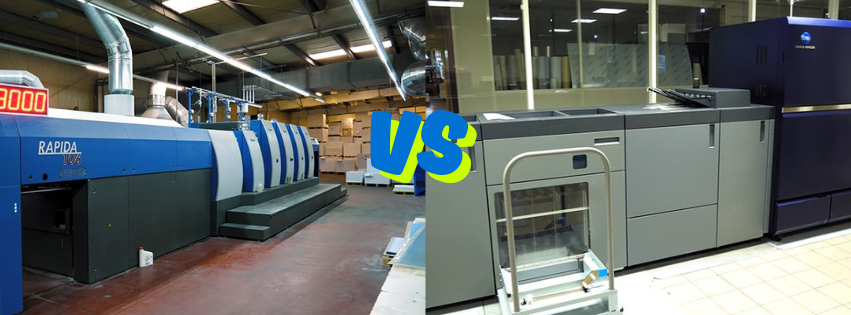 Impression offset vs numérique