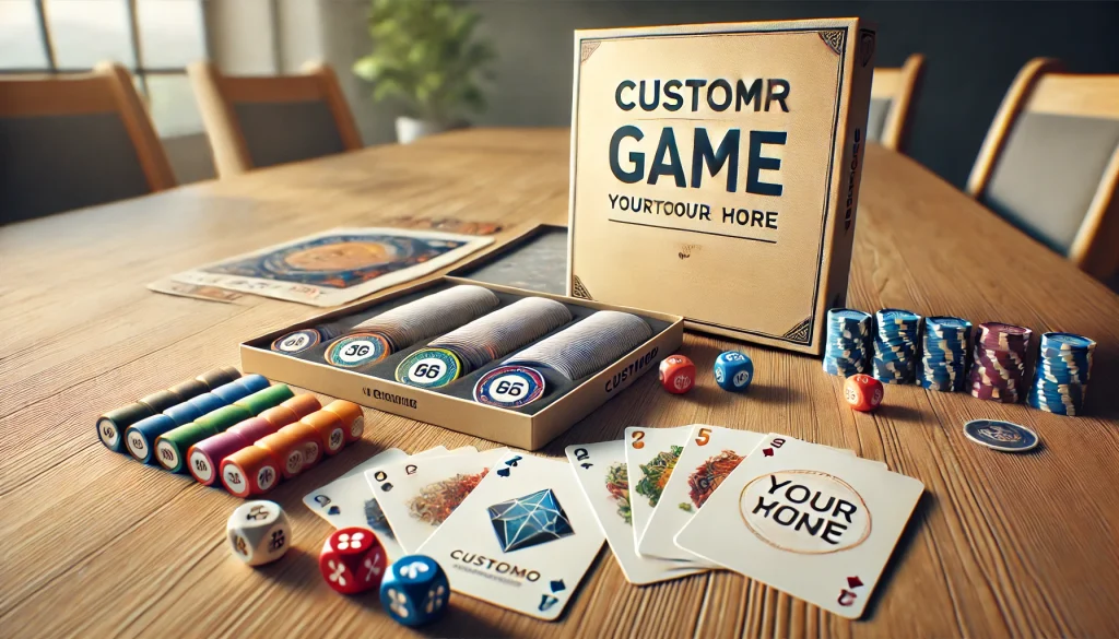 Jeux de société personnalisés avec cartes et plateau imprimés sur mesure par un imprimeur professionnel