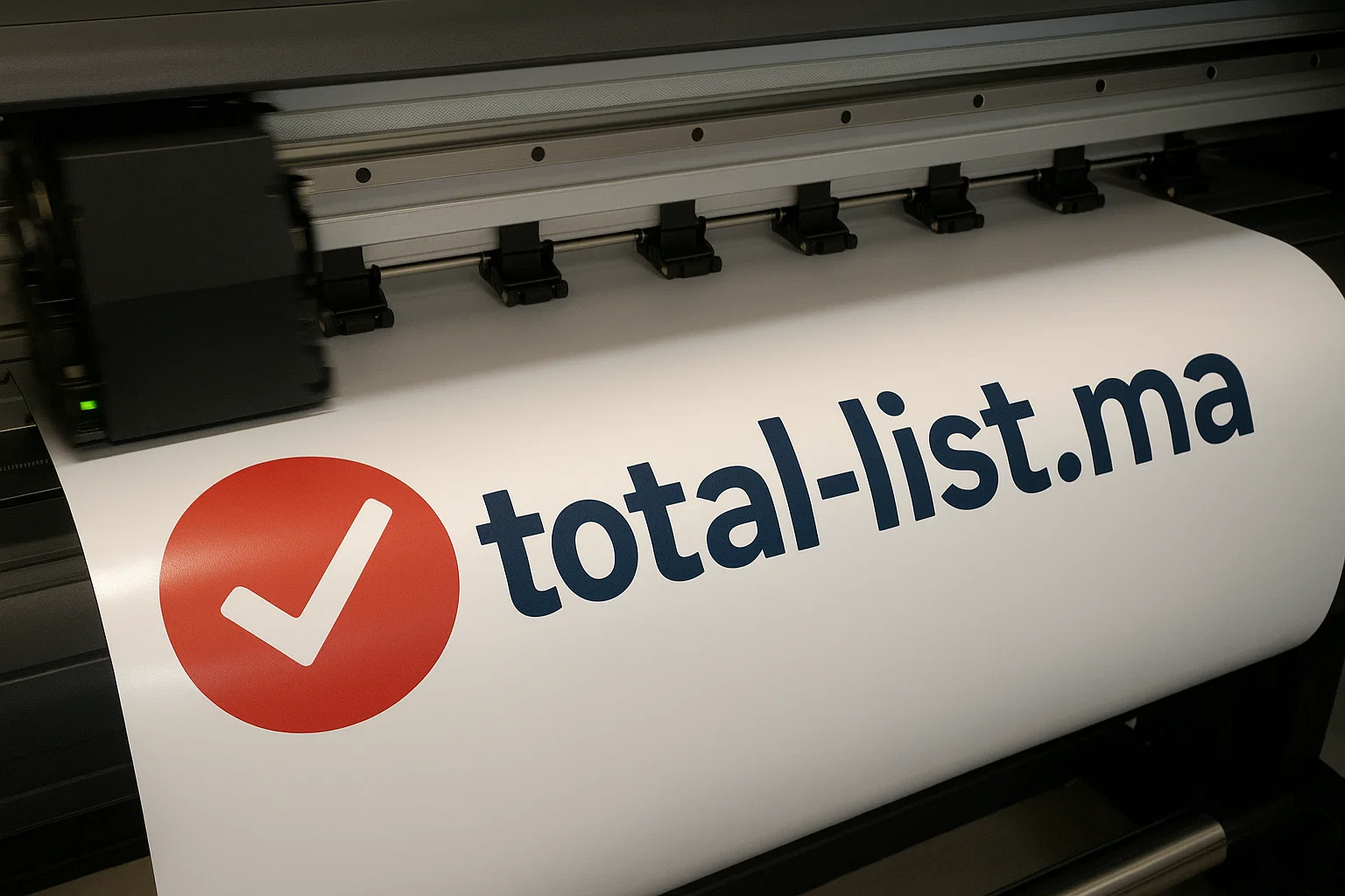 imprimer directement sur un film adhésif en PVC