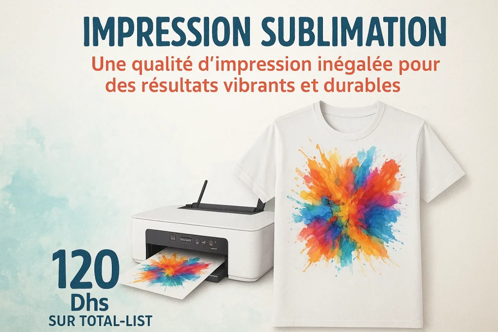 Impression sublimation haute qualité