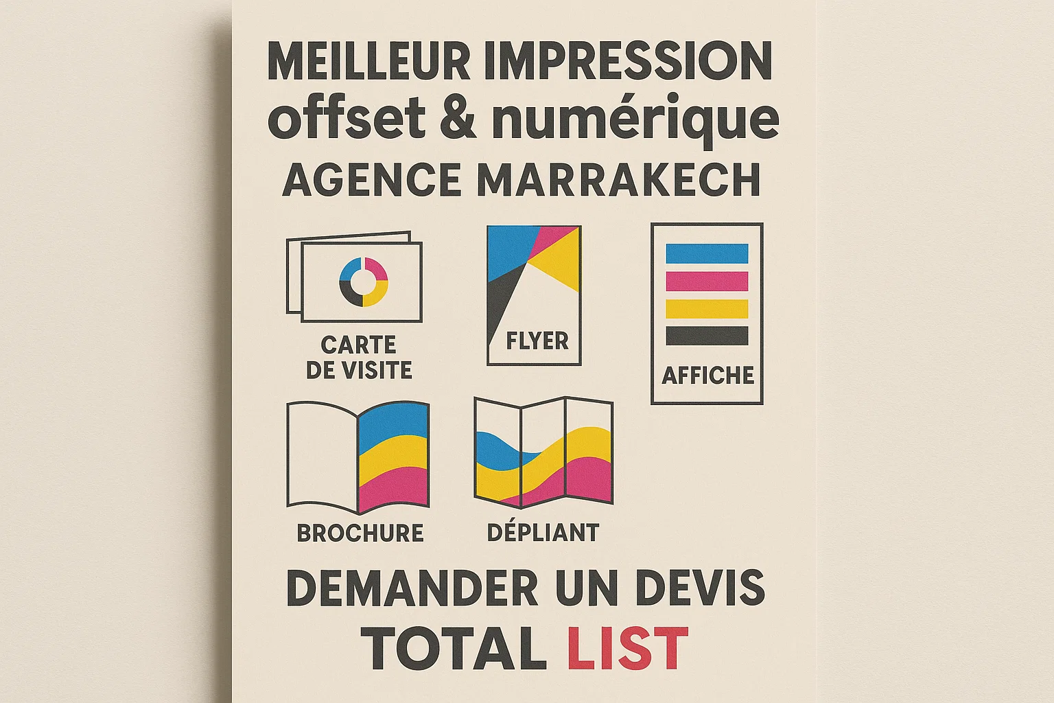 Imprimerie à Marrakech : La Qualité au Meilleur Prix
