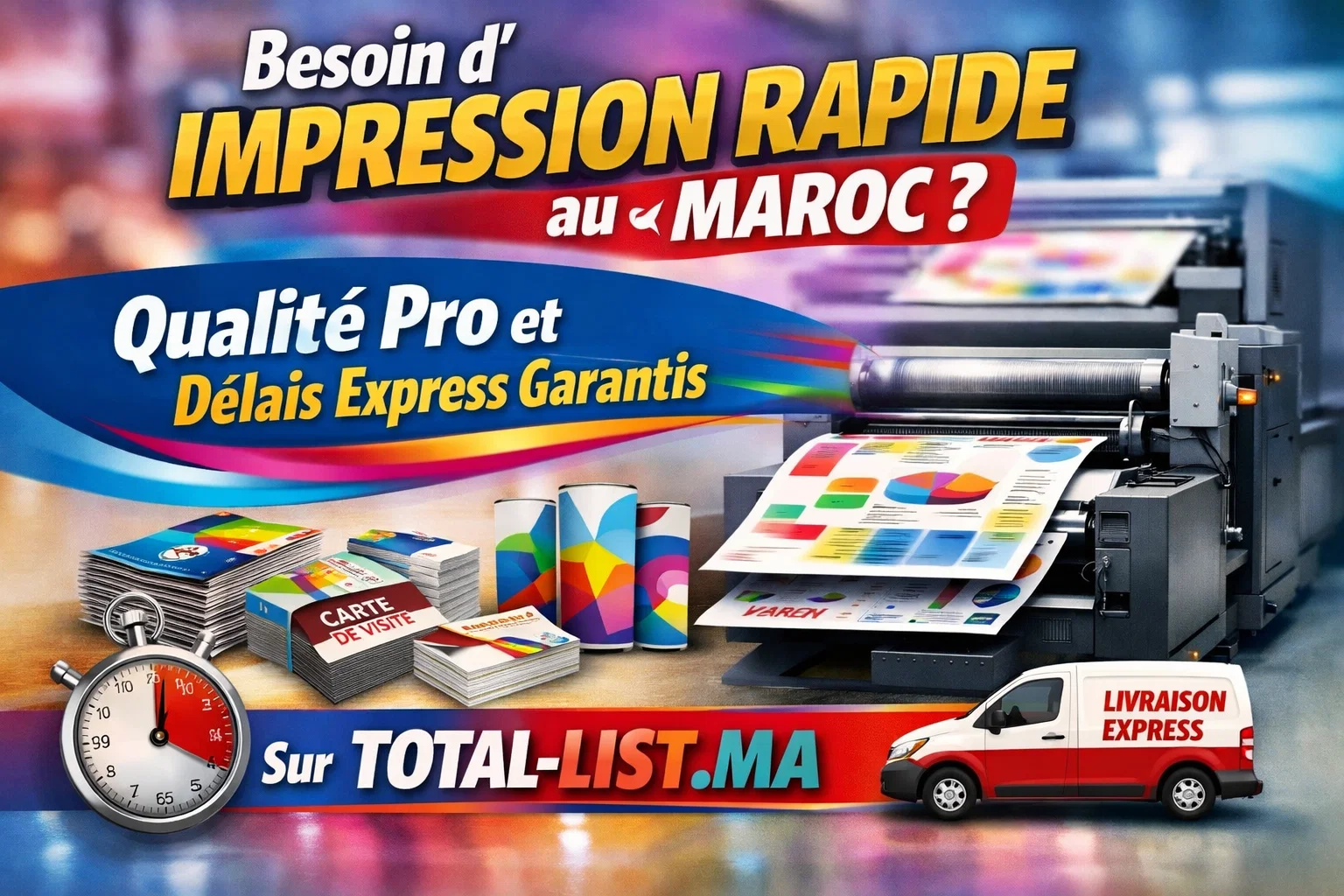 Besoin d’Impression Rapide au Maroc ? Qualité Pro et Délais Express Garantis 1 Besoin d’Impression Rapide au Maroc ? Qualité Pro et Délais Express Garantis